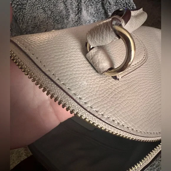 Coach Cora beige and white Dome crossbody bowler bag - Picture 9 of 9